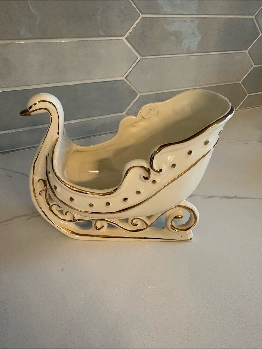 Vintage Swan Dish